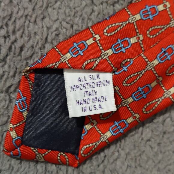 Horchow Neck Ties Vintage Silk Match Sticks Numbers 3-Pack - Picture 8 of 10